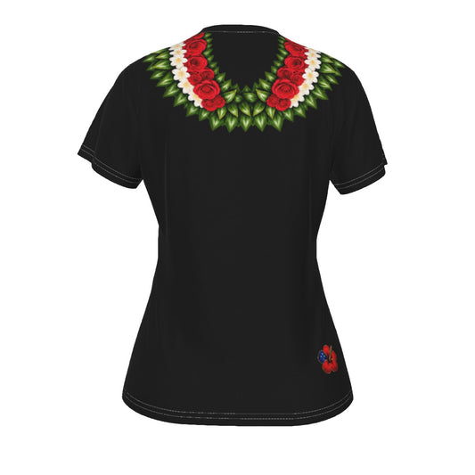 Royal Double Lei Tee Black