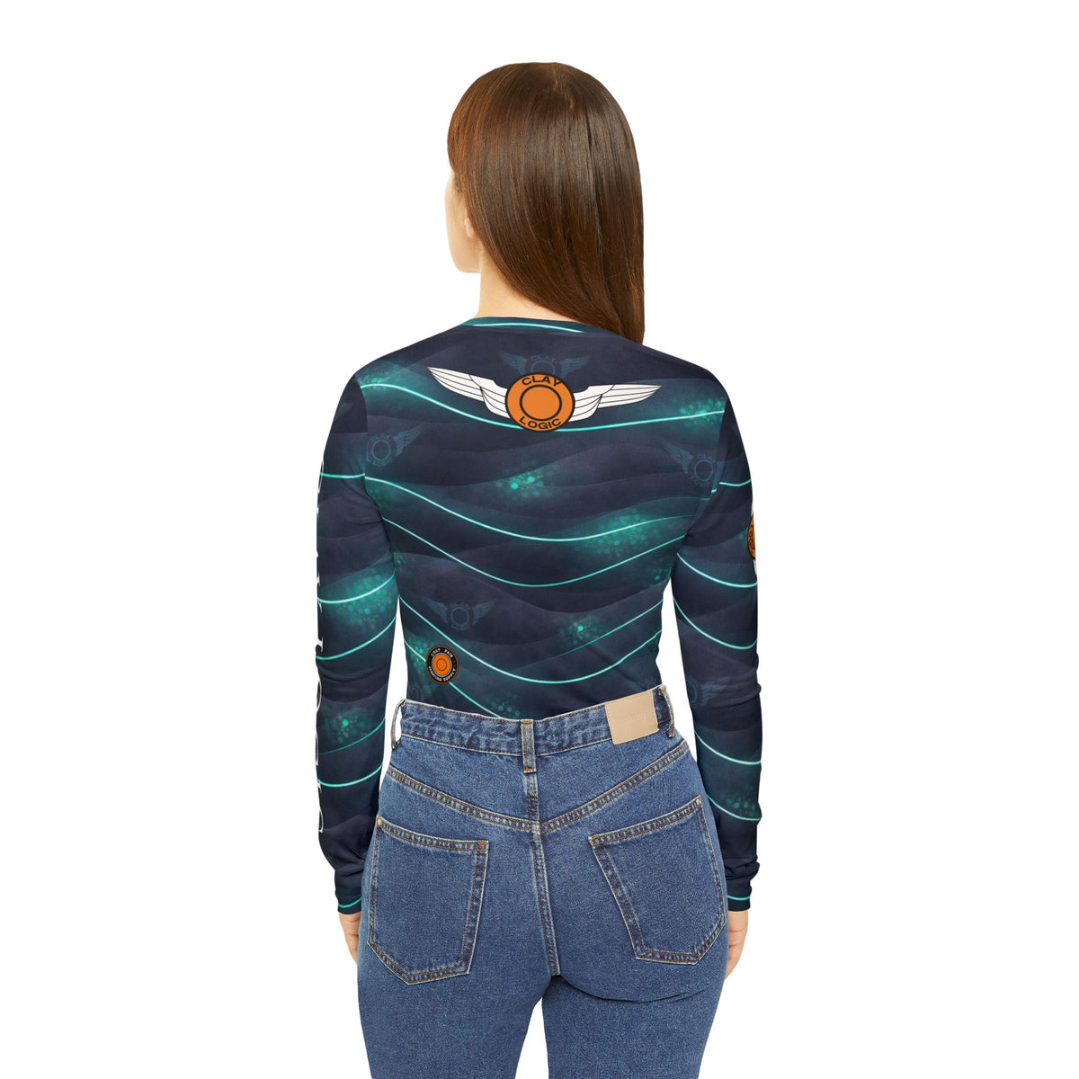 Clay Logic FlowState V Neck Tee